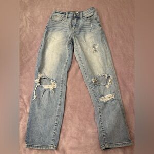 Willow & Root Buckle Blue Denim Jeans